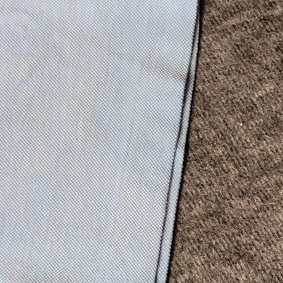 Ermenegildo Zegna Polo Shirt Mens Size M Blue Short Sleeve Cotton Preppy Work Go - Picture 4 of 11